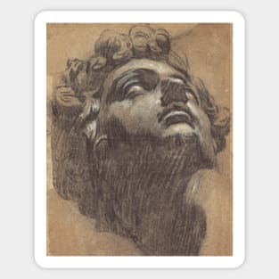 Head of Giuliano de' Medici by Tintoretto Sticker